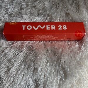Tower28 JuiceBalm Tinted Lip Balm Squeeze Coral .09oz